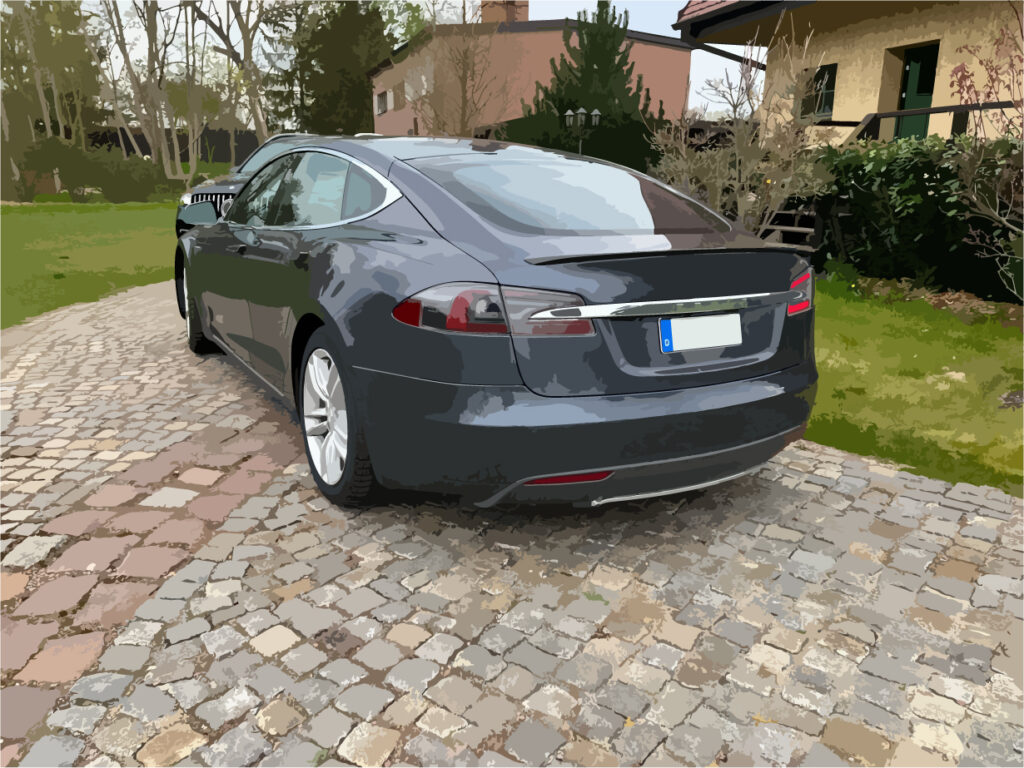 Tesla vor dem Custom Design und Tuning Upgrade